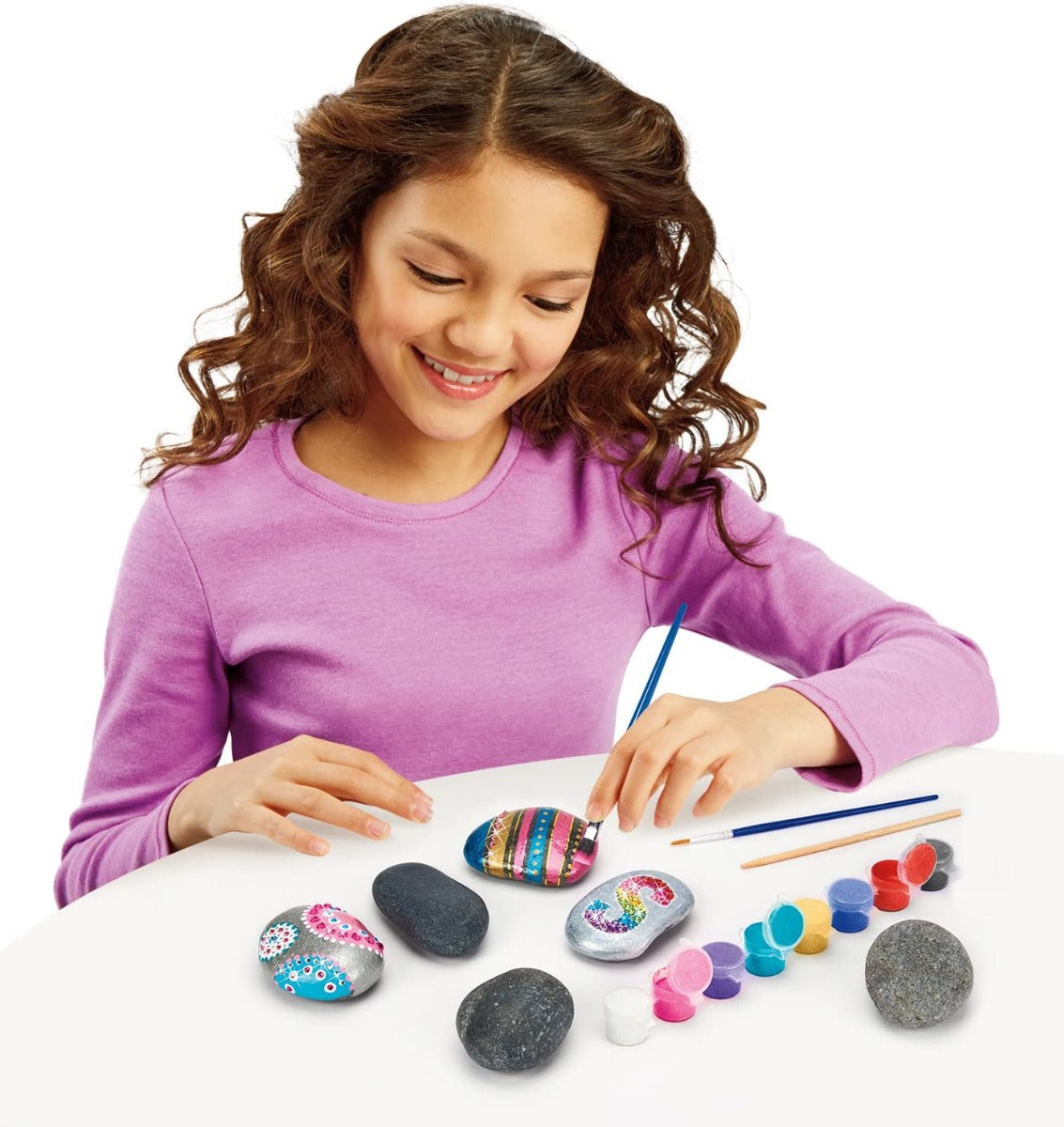 Buy Shimmer N Sparkle Metallic Mania Rock Art DIY Kit | Yallatoys.com