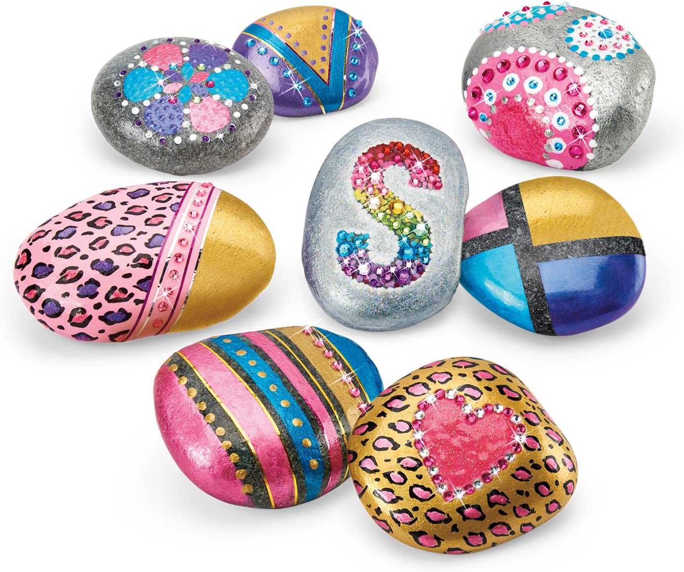 Buy Shimmer N Sparkle Metallic Mania Rock Art DIY Kit | Yallatoys.com