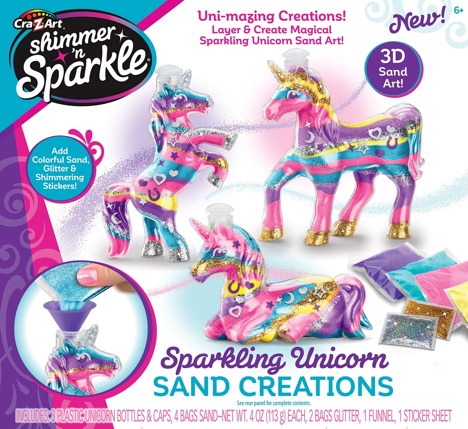Buy Shimmer N Sparkle Unicorn Sand Creations | Yallatoys.com