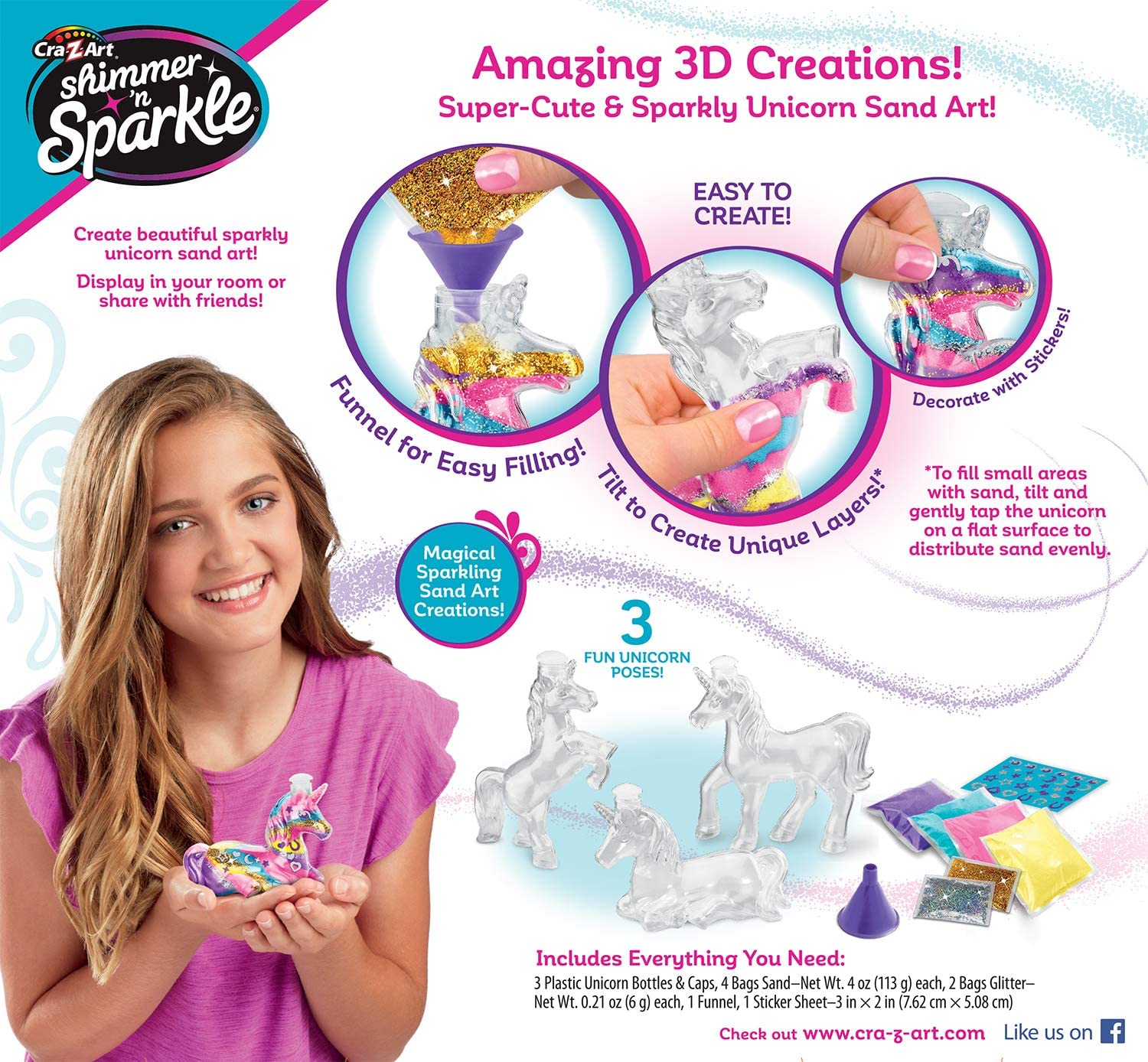 Buy Shimmer N Sparkle Unicorn Sand Creations | Yallatoys.com