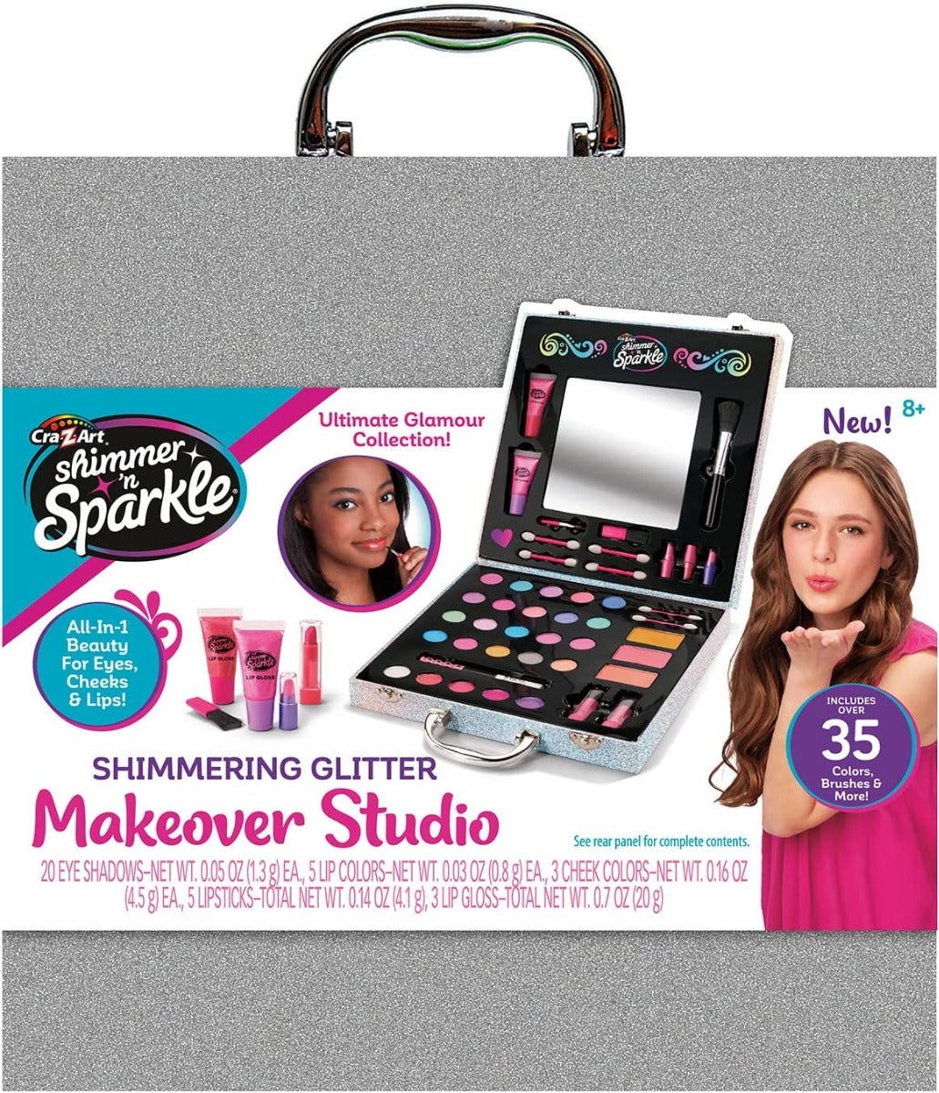 Buy Shimmer N Sparkle Glitter Makeover Studio Beauty Kit | Yallatoys.com