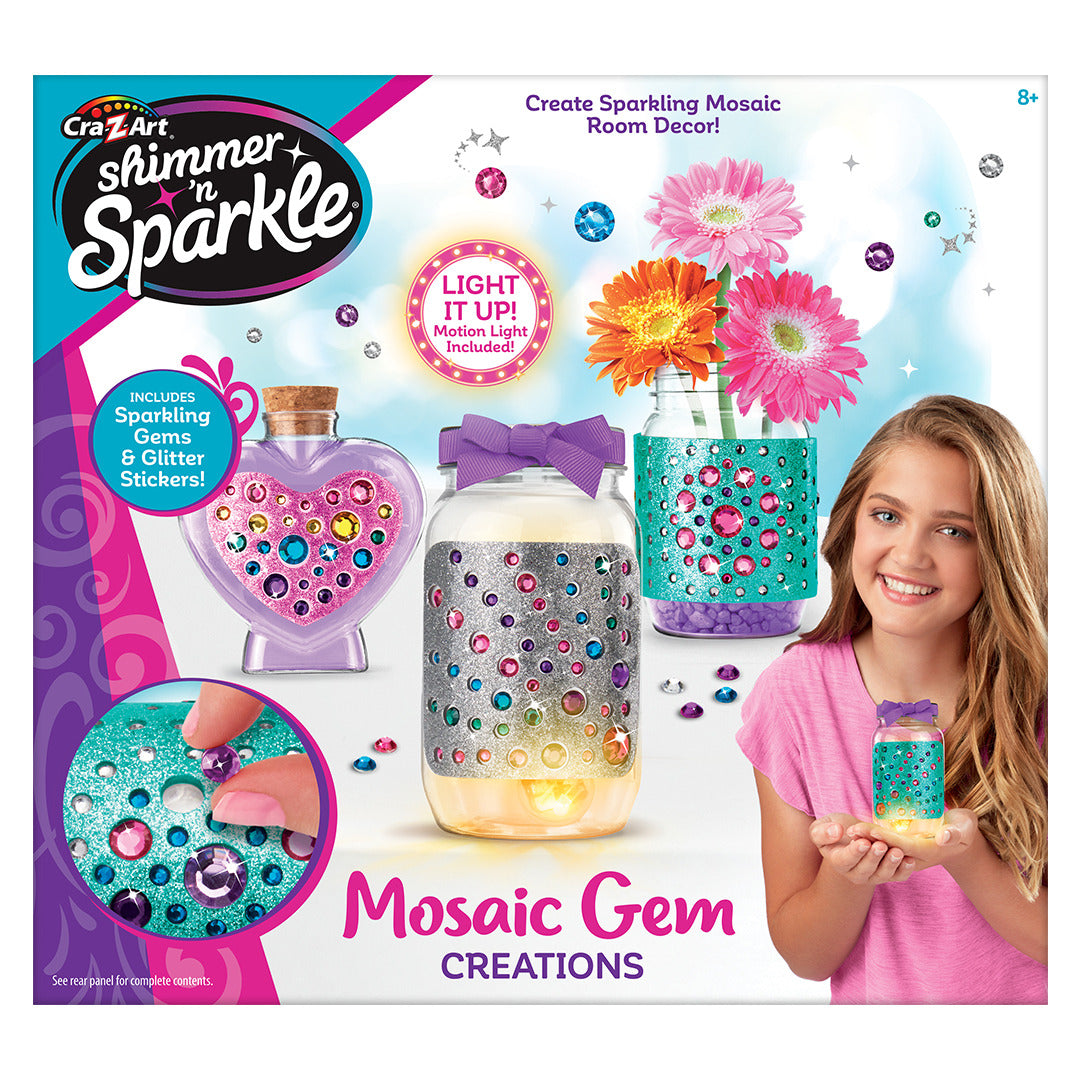 Buy Shimmer N Sparkle Make Your Own Stained Glass Collectibles | Yallatoys.com