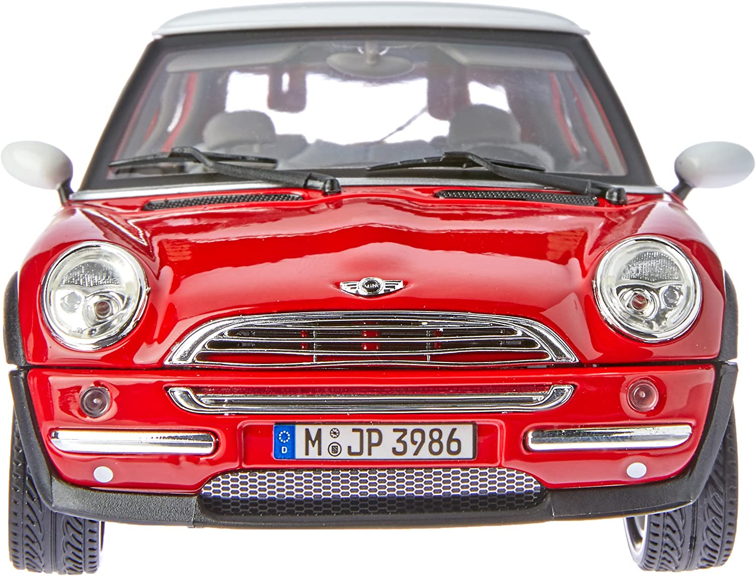 Buy Bburago Gold Collezione Mini Cooper Diecast Red Car | Yallatoys.com