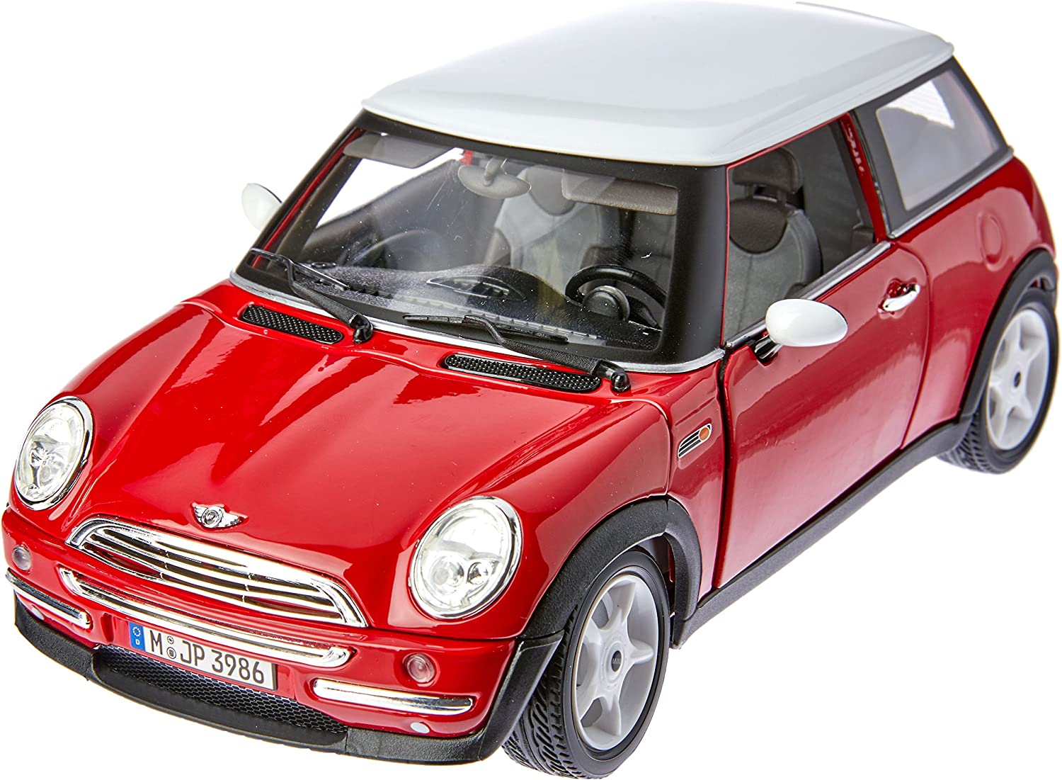 Buy Bburago Gold Collezione Mini Cooper Diecast Red Car | Yallatoys.com