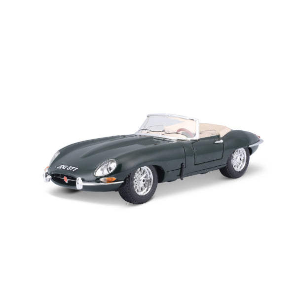 Buy Bburago Jaguar E Type Cabriolet 1961 Diecast Model Car | Yallatoys.com
