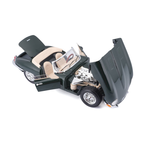 Buy Bburago Jaguar E Type Cabriolet 1961 Diecast Model Car | Yallatoys.com