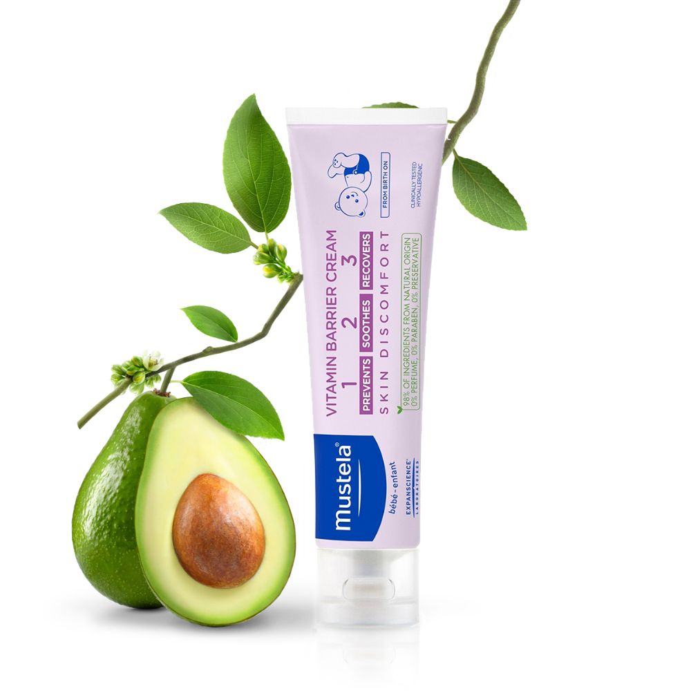 Mustela  Vitamin Barrier 123 Cream 50Ml Mustela Yallatoys