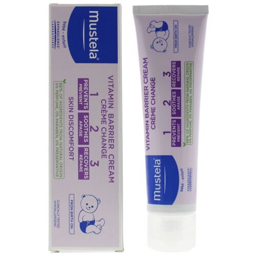 Mustela  Vitamin Barrier 123 Cream 50Ml Mustela Yallatoys