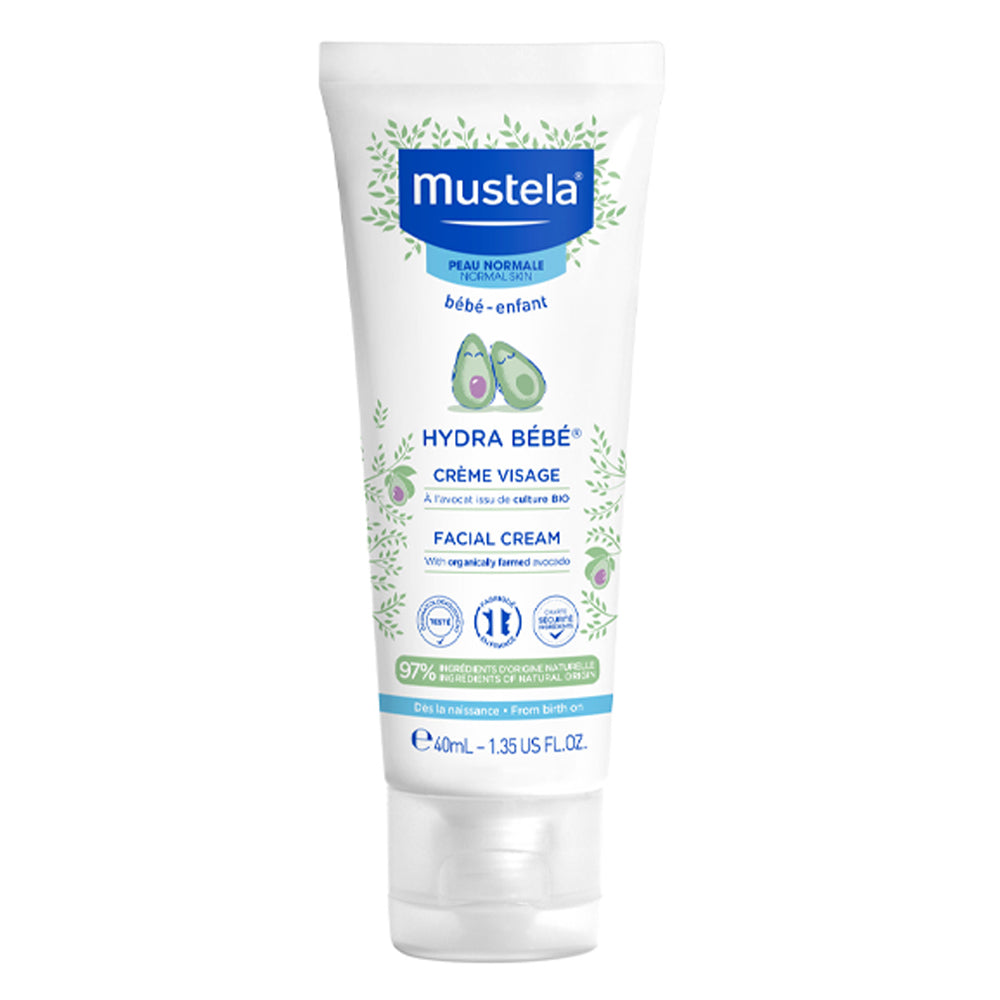 Mustela  Hydra Bebe Facial Cream 40Ml Mustela Yallatoys