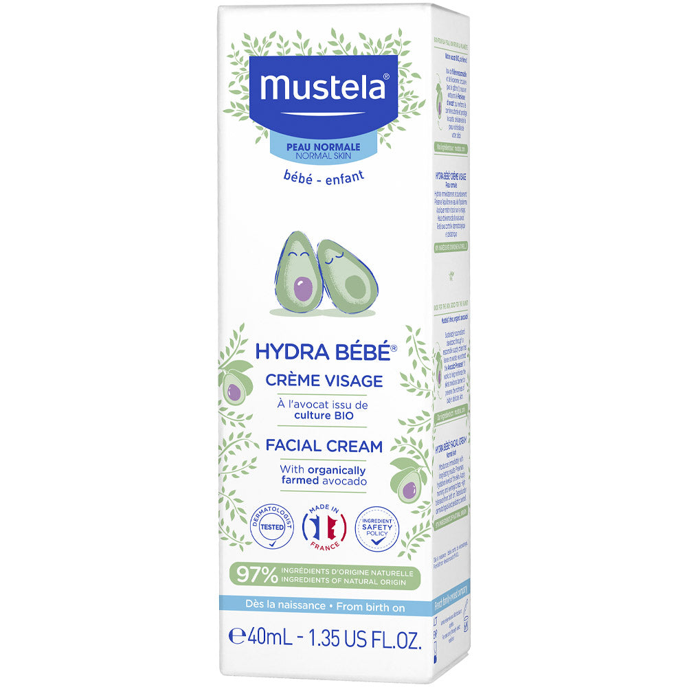 Mustela  Hydra Bebe Facial Cream 40Ml Mustela Yallatoys