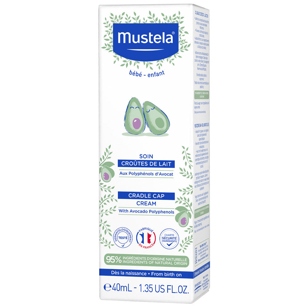 Mustela  Cradle Cap Cream 40Ml Mustela Yallatoys