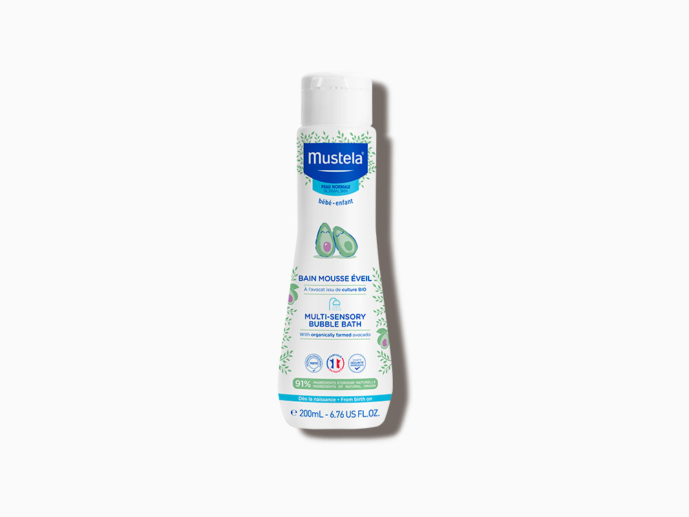 Mustela  Bubble Bath Foam 200Ml Mustela Yallatoys