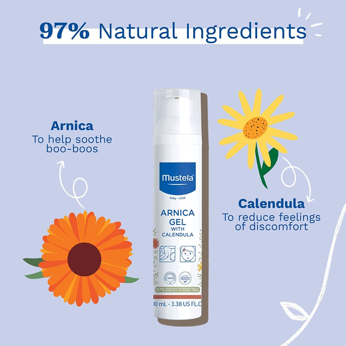 Mustela  Mustella Arnica Gel 100Ml Mustela Yallatoys