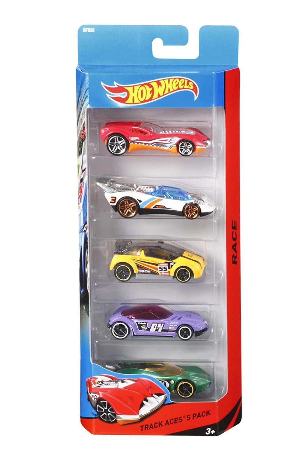 Buy Hot Wheels Basic Car 5 Pack (Sold Separately Subject To Availability) | Yallatoys.com