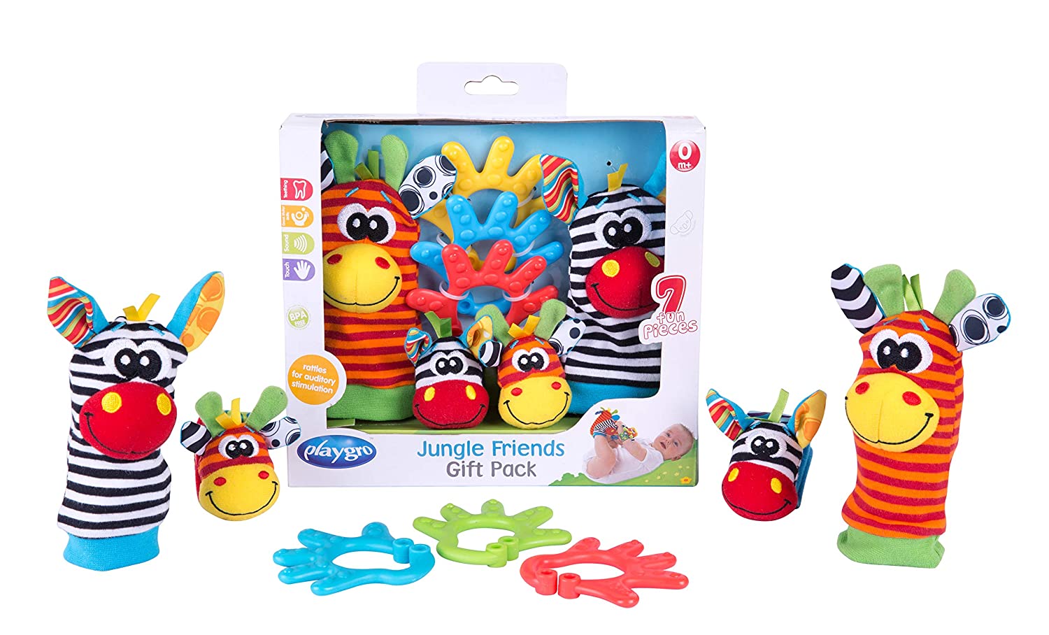 Playgro Jungle Friends Gift Pack Playgro Yallatoys