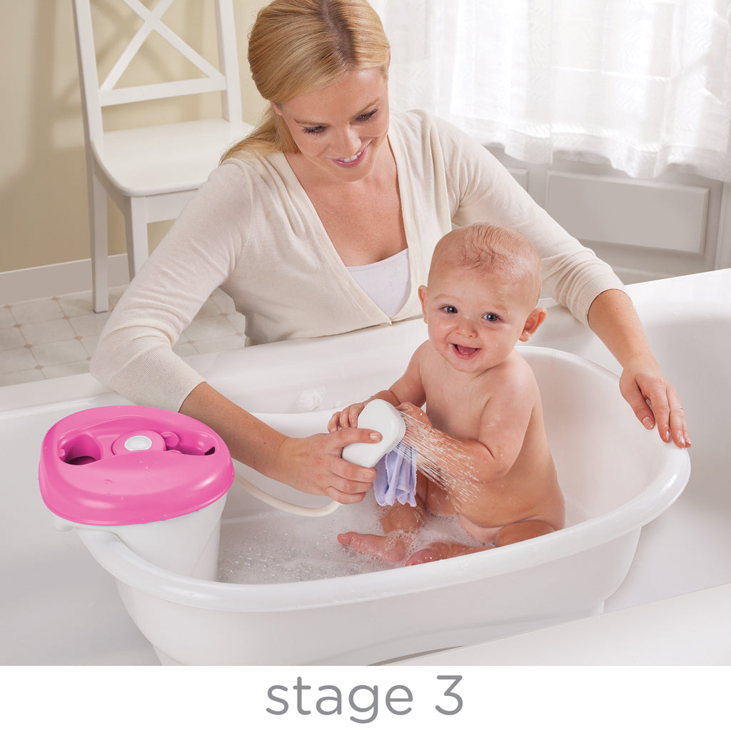 Summer Infant Newborn To Toddler Bath Center & Shower Pink Summer Infant Yallatoys