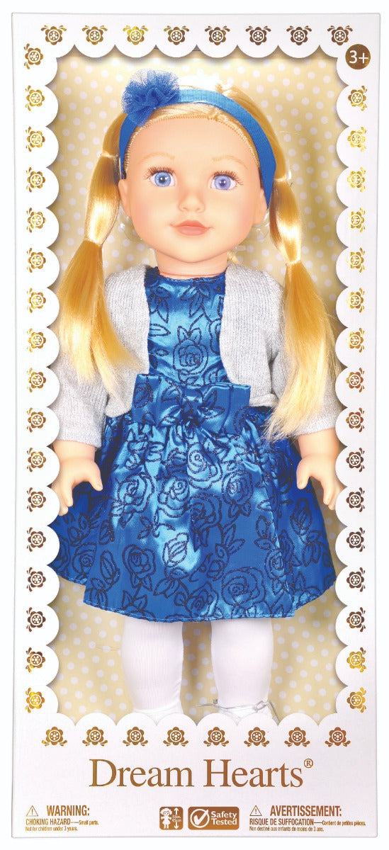 Buy Lotus Soft Bodied Poseable Girl Doll Caucasian Style 3 | Yallatoys.com