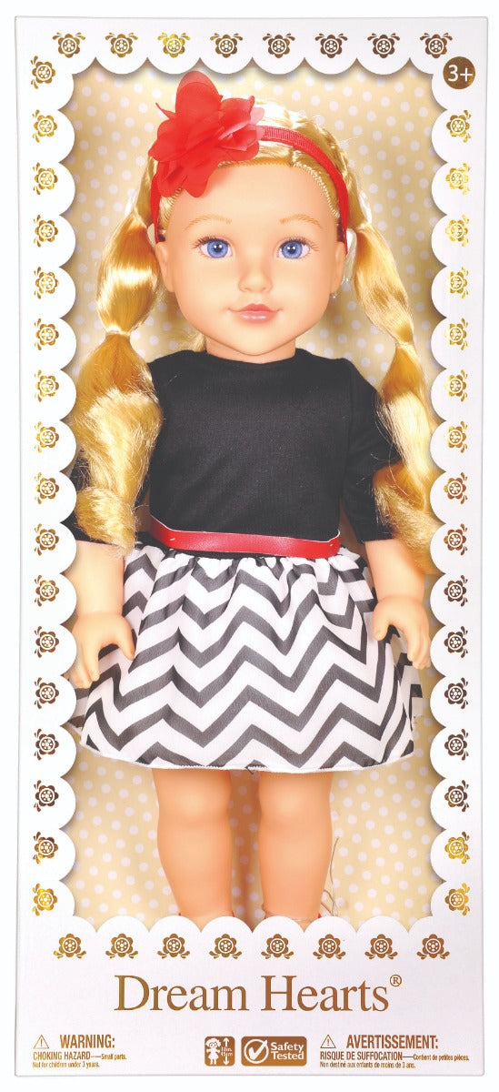 Buy Lotus Soft Bodied Poseable Girl Doll Caucasian Style 4 | Yallatoys.com