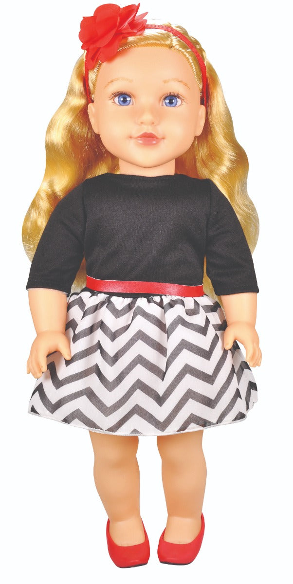 Buy Lotus Soft Bodied Poseable Girl Doll Caucasian Style 4 | Yallatoys.com