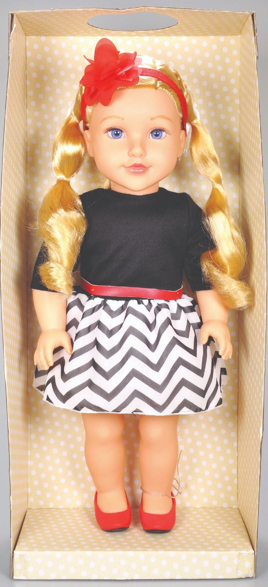 Buy Lotus Soft Bodied Poseable Girl Doll Caucasian Style 4 | Yallatoys.com