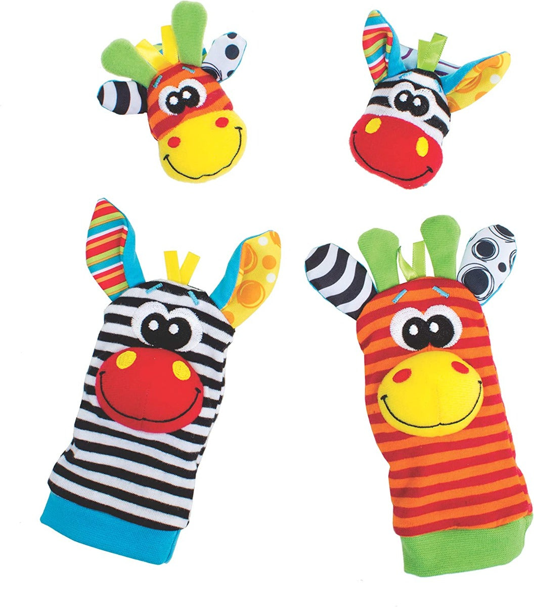Playgro Jungle Wrist Rattle And Foot Finder Playgro Yallatoys