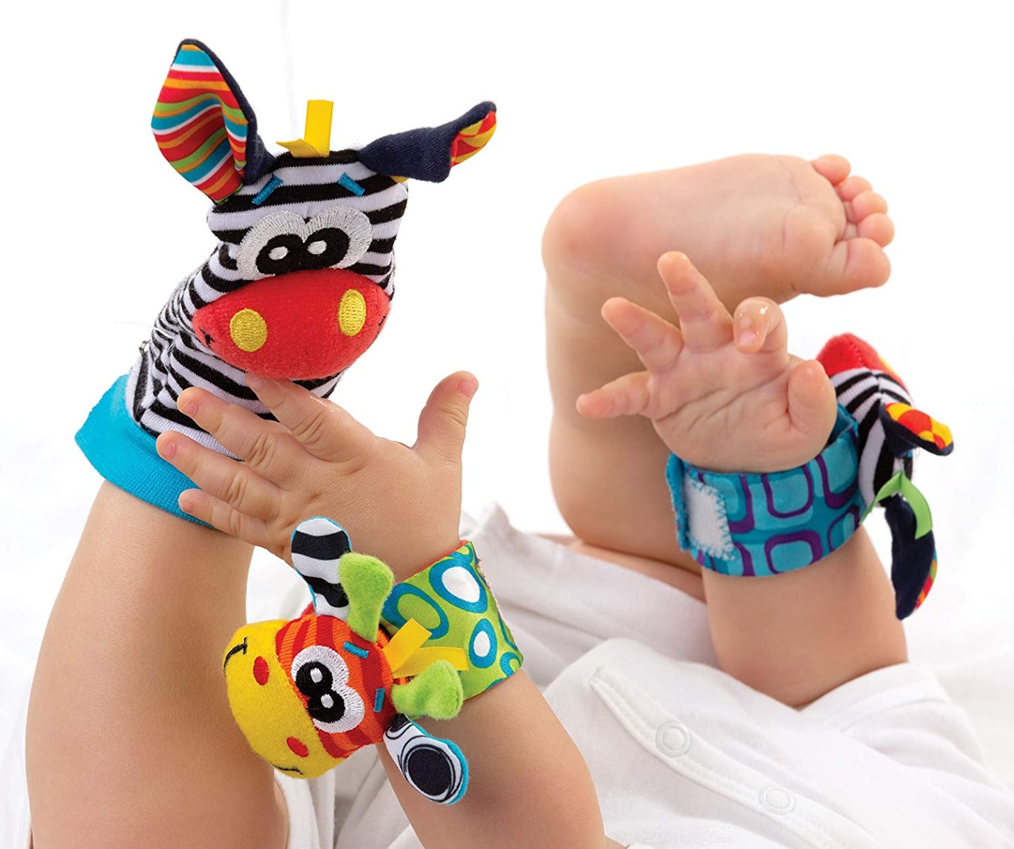 Playgro Jungle Wrist Rattle And Foot Finder Playgro Yallatoys