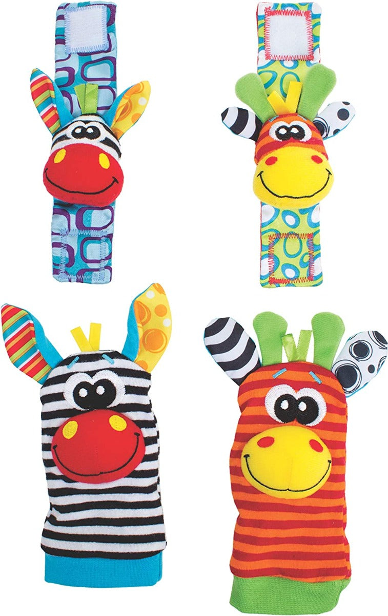 Playgro Jungle Wrist Rattle And Foot Finder Playgro Yallatoys