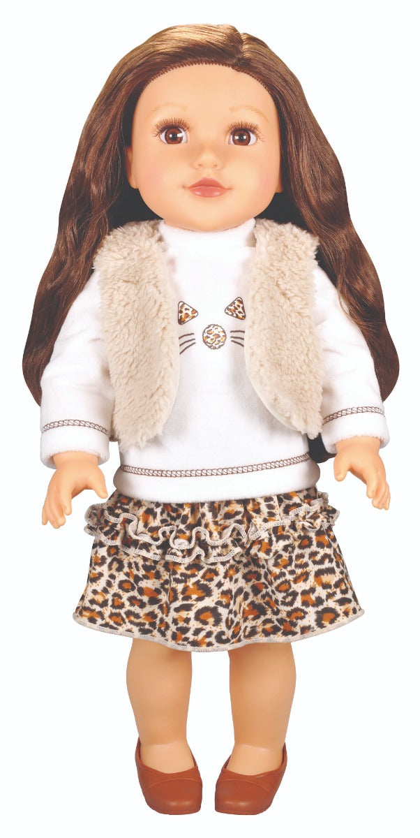 Buy Lotus Soft Bodied Poseable Girl Doll Caucasian Style 7 | Yallatoys.com