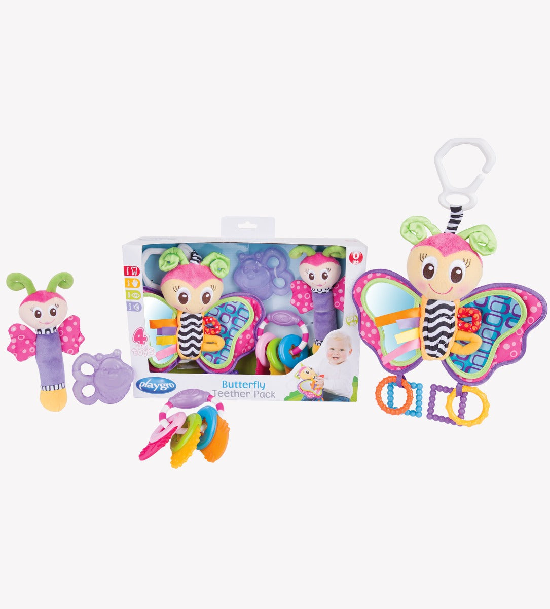 Playgro Butterfly Keys Gift Pack Playgro Yallatoys