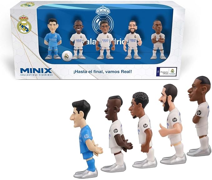 Buy Minix real madrid pack of 5 | Yallatoys.com