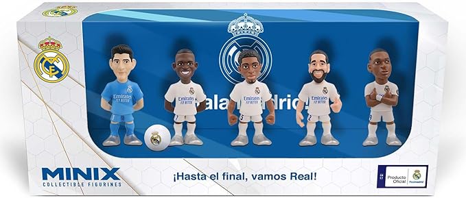 Buy Minix real madrid pack of 5 | Yallatoys.com