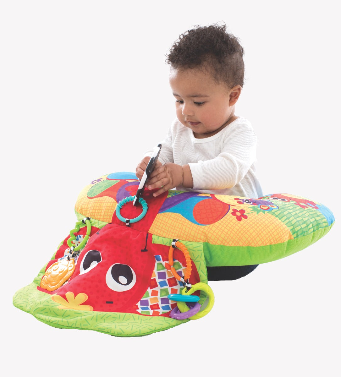 Playgro Elephant Hugs Activity Pillow Playgro Yallatoys
