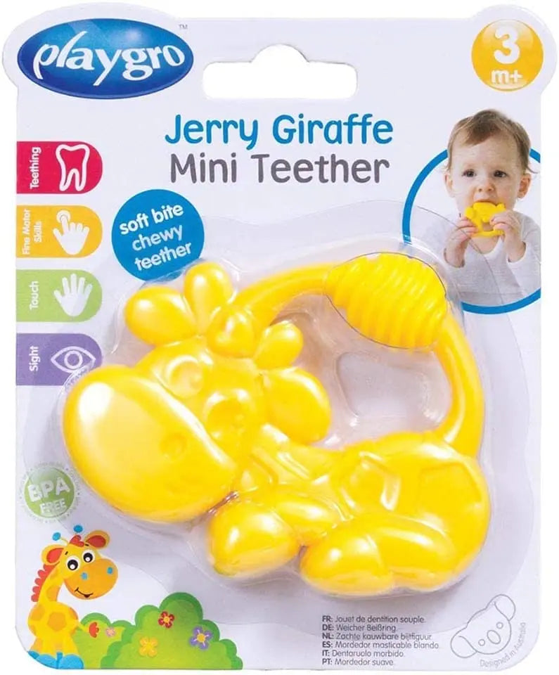 Playgro Jerry Giraffe Mini Teether Playgro Yallatoys
