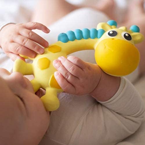 Playgro Squeak And Soothe Natural Teether Playgro Yallatoys