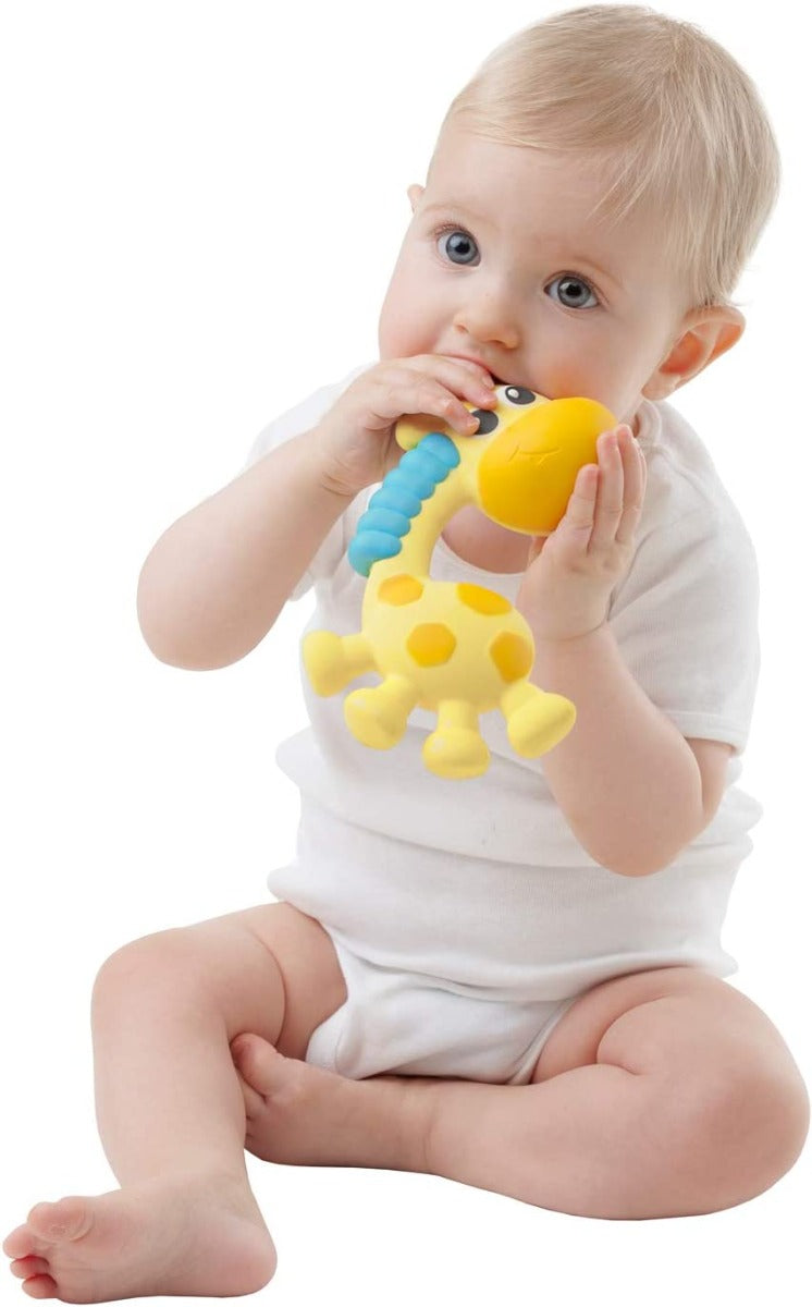 Playgro Squeak And Soothe Natural Teether Playgro Yallatoys