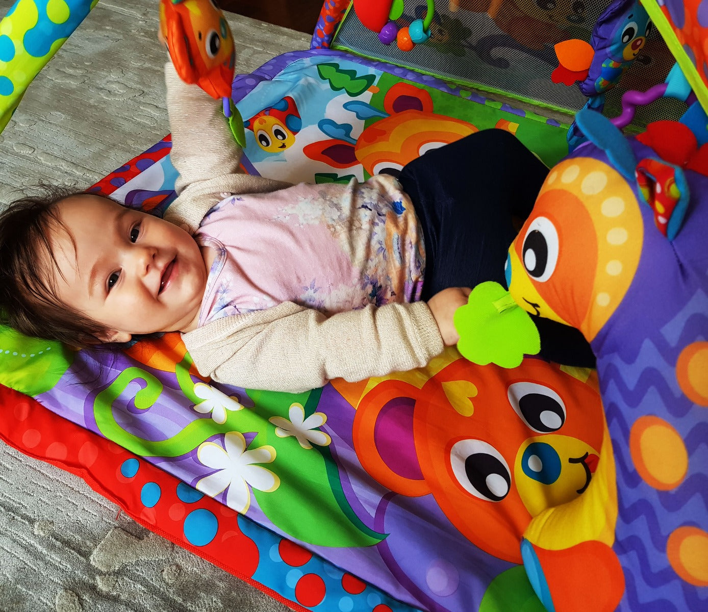 Playgro Woodlands Music & Light Projector Gym Playgro Yallatoys