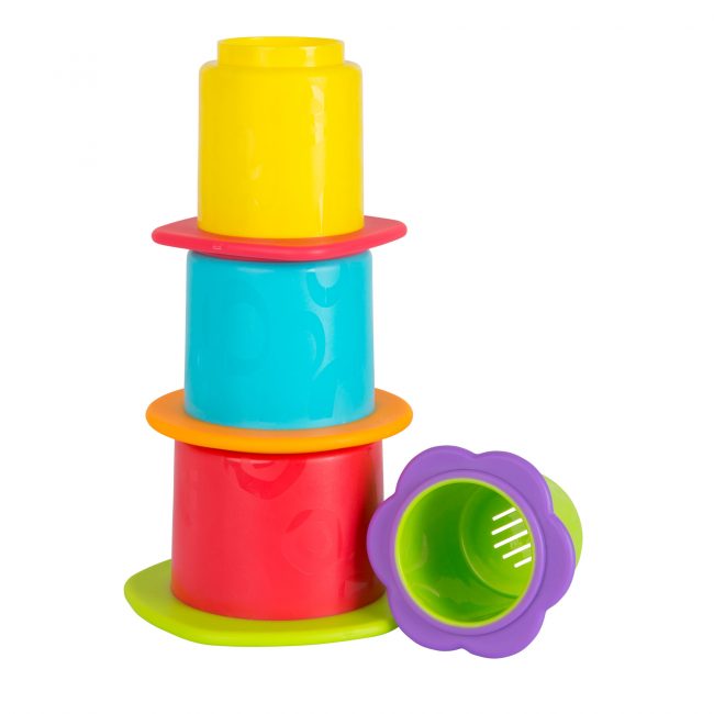 Playgro Chewy Stack And Nest Cups Playgro Yallatoys