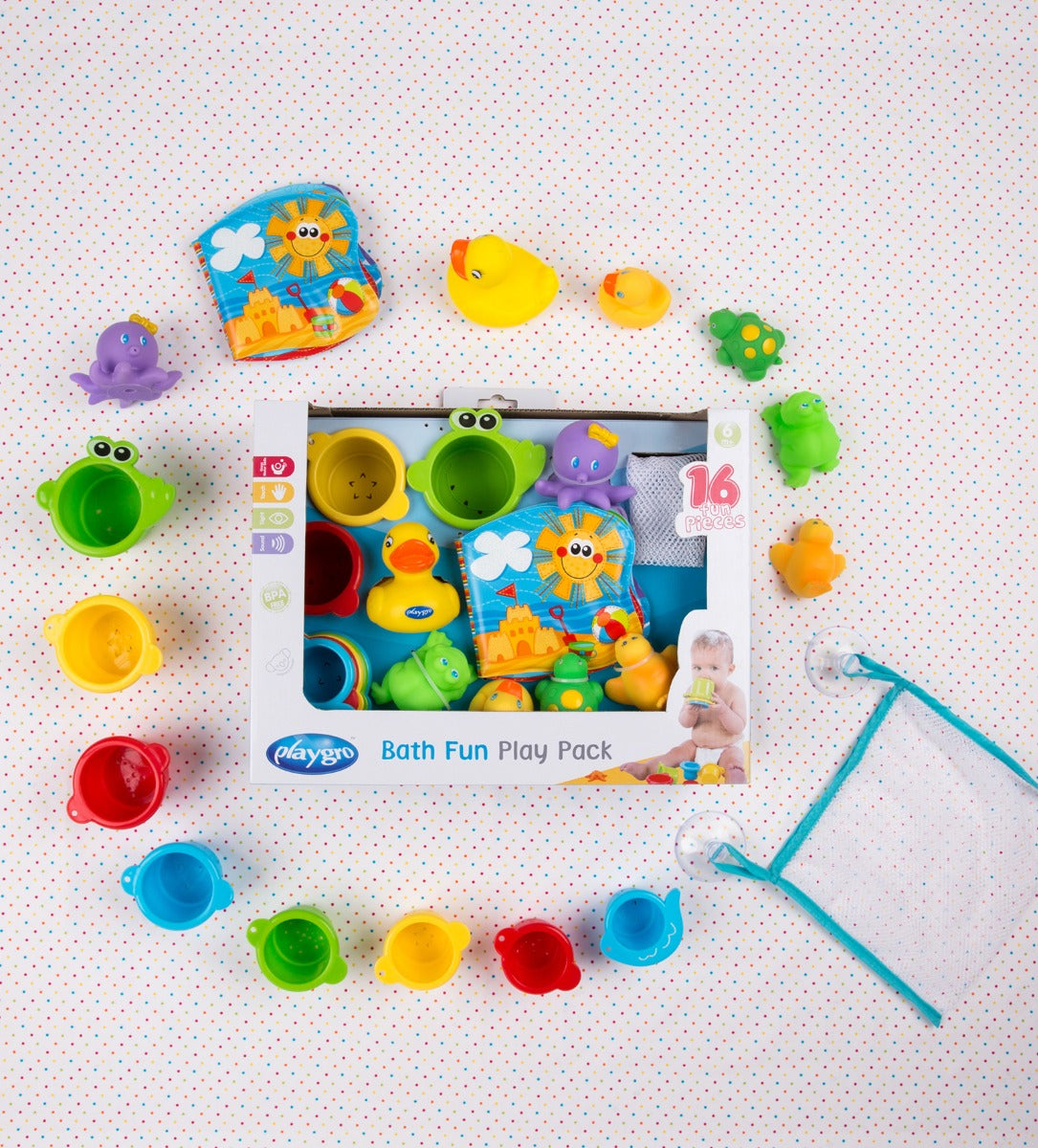 Playgro Bath Fun Gift Pack Recolour Playgro Yallatoys