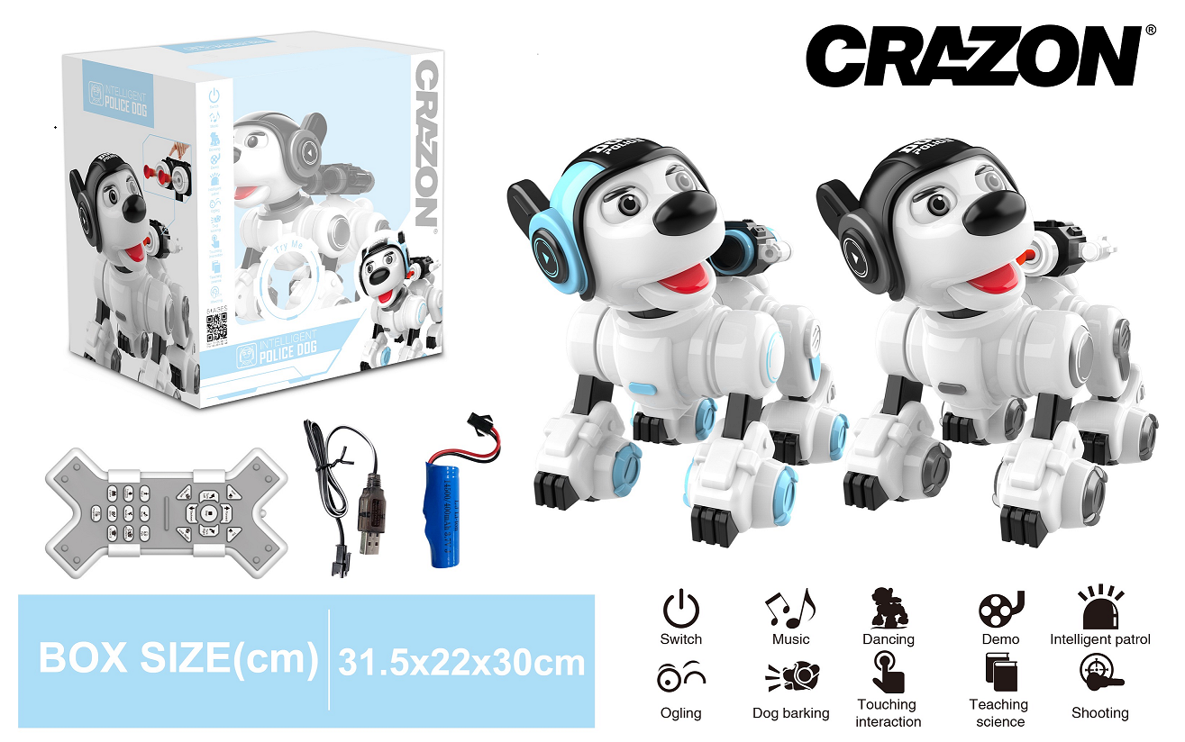 Buy Crazon IR Control Intelligent Robot Dog (Sold Separately Subject to Availability) | Yallatoys.com