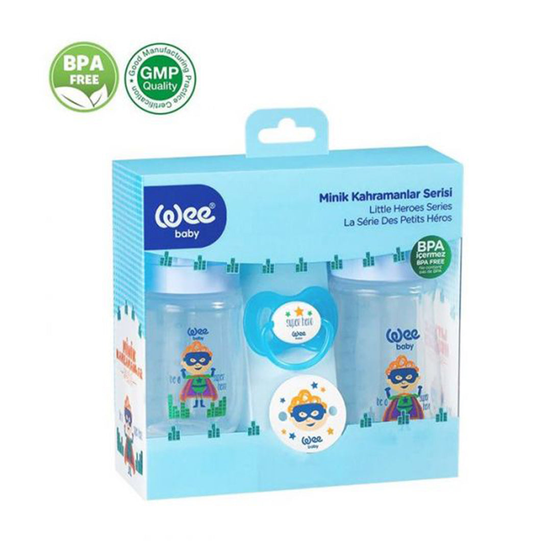 Buy Wee Baby Feeding Hero Set Blue | Yallatoys.com
