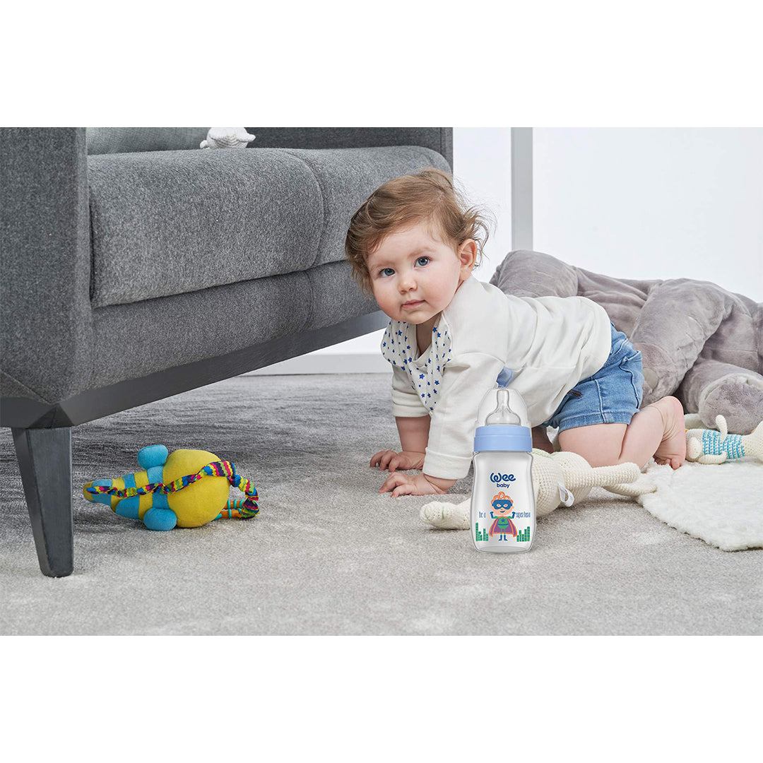 Buy Wee Baby Feeding Hero Set Blue | Yallatoys.com