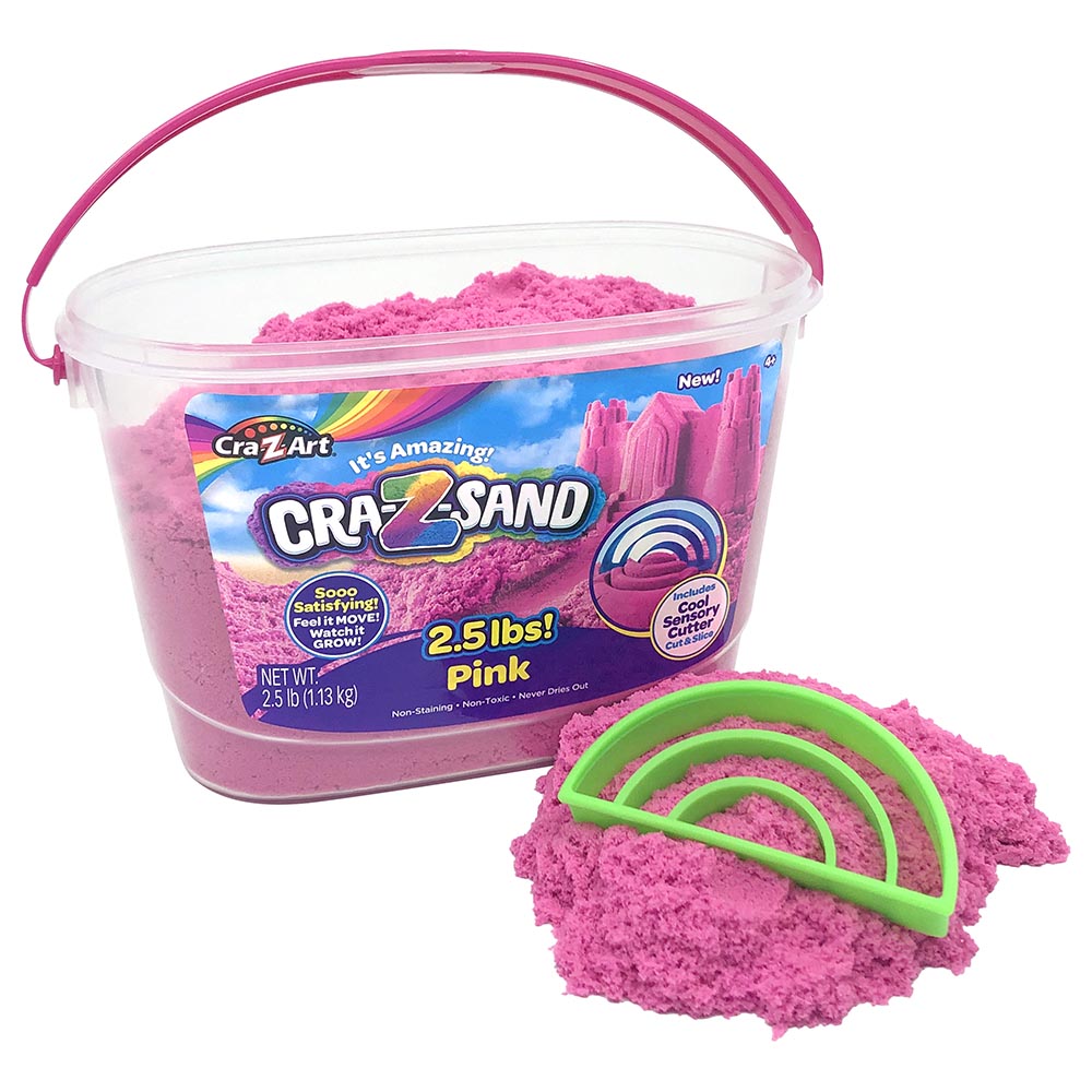 Buy Cra Z Art Sand 2.5lbs Sandy Beach Passion Pink | Yallatoys.com