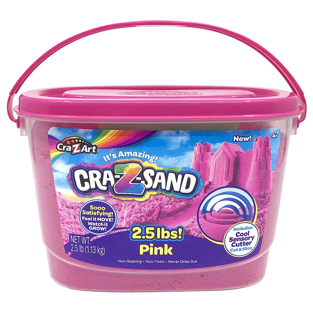 Buy Cra Z Art Sand 2.5lbs Sandy Beach Passion Pink | Yallatoys.com