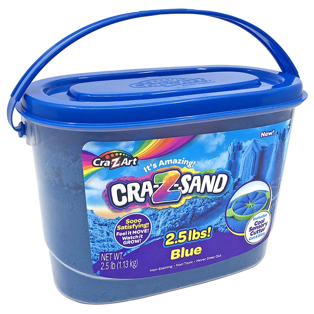 Buy Cra Z Art Sand 2.5lbs Sandy Beach Blue Blast | Yallatoys.com