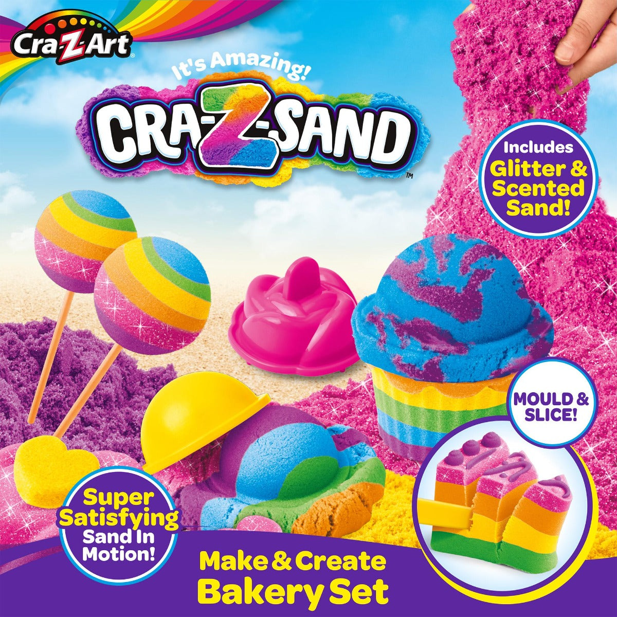 Buy Cra Z Art Sand Make & Create Bakery Set | Yallatoys.com