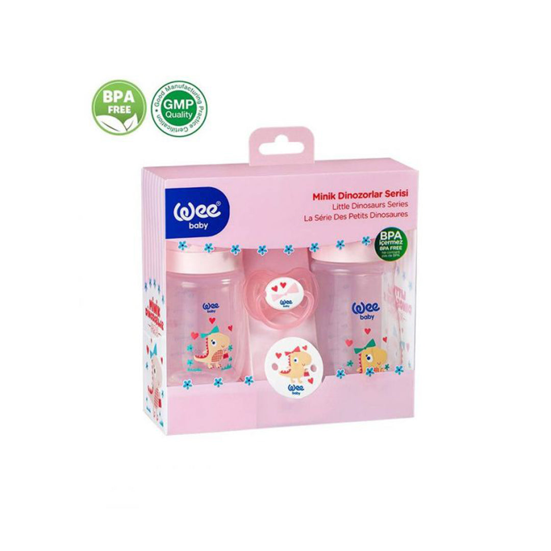 Buy Wee Baby Feeding Dinosaurs Set Pink | Yallatoys.com