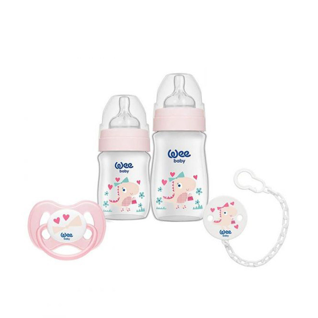 Buy Wee Baby Feeding Dinosaurs Set Pink | Yallatoys.com