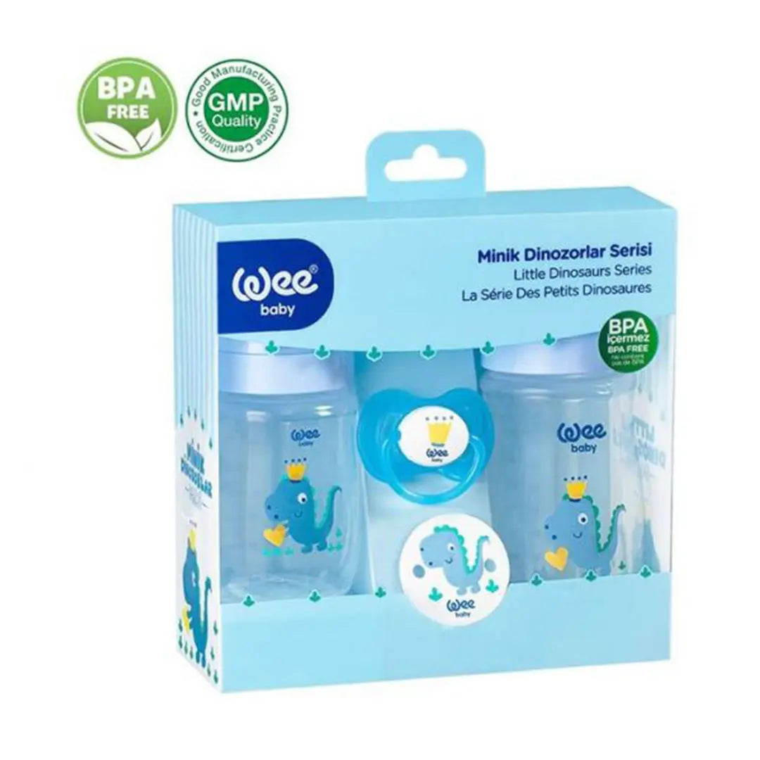 Wee Baby Feeding Dinosaurs Set Blue Wee Baby