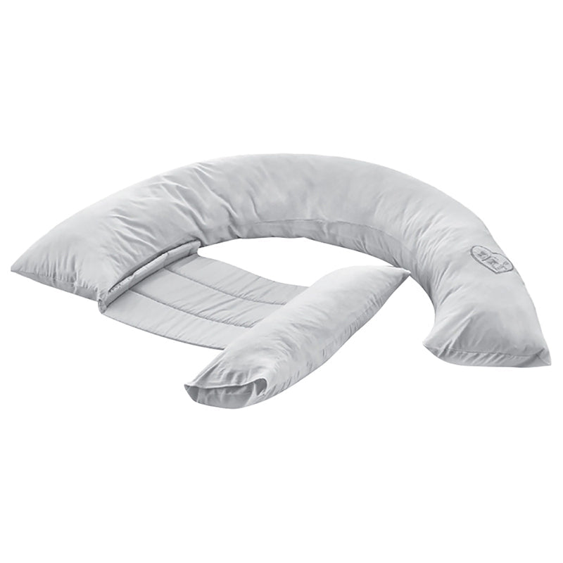 Babyjem Pregnancy Support & Feeding Pillow Grey Babyjem Yallatoys