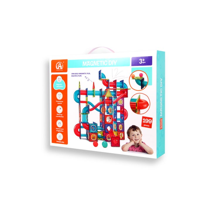 199pc Magnetic Ball Track Set